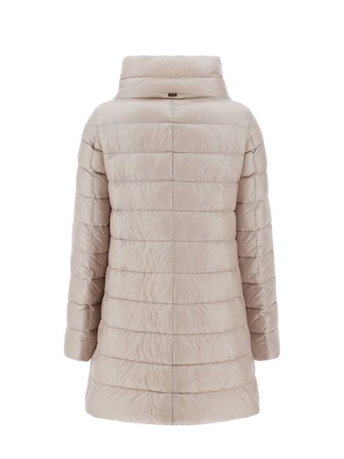 Piumino da donna lunghezza 3/4 ultraleggero colore chantily HERNO | PI0505DIC12017Z1985